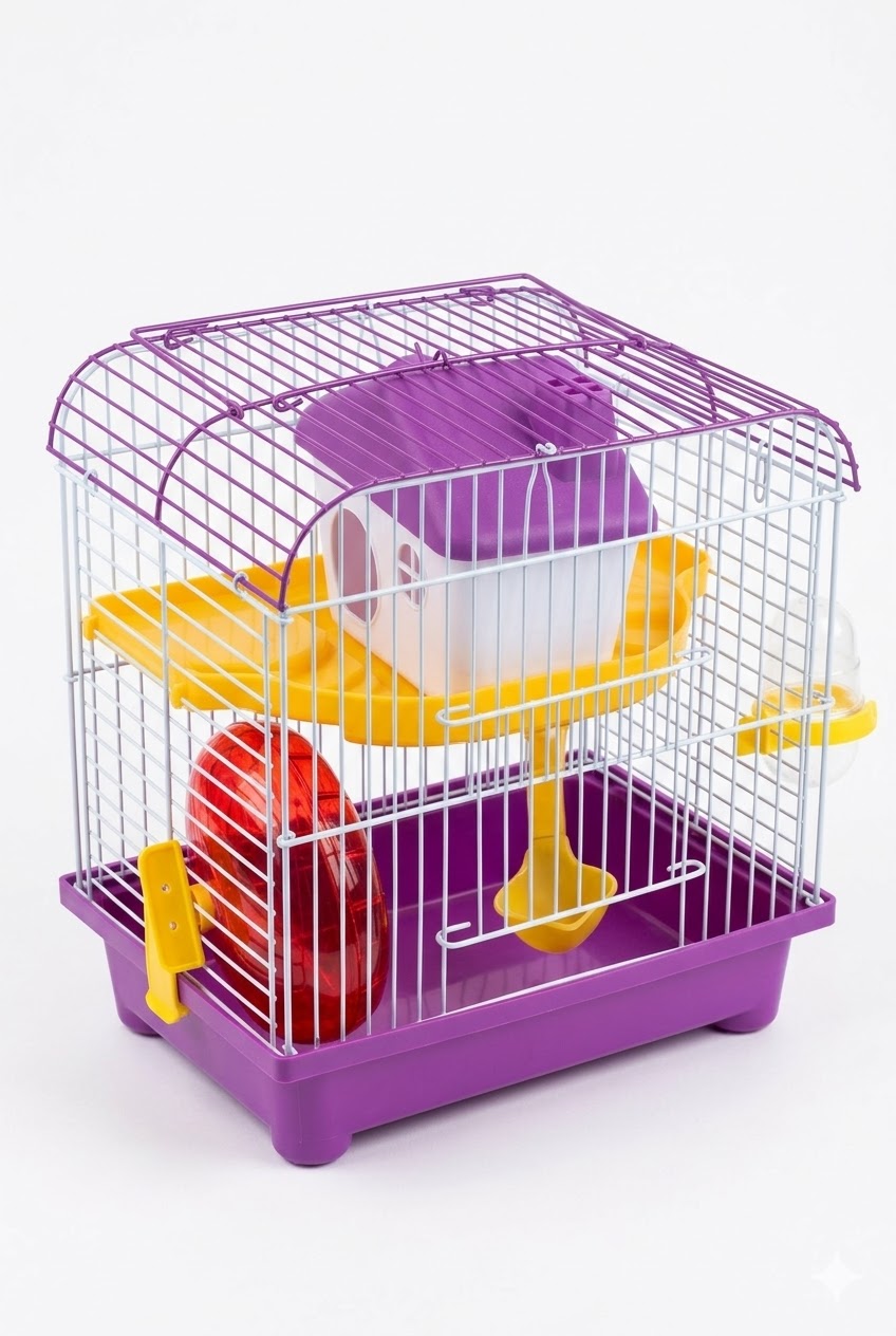 Hamster Kafes Mor