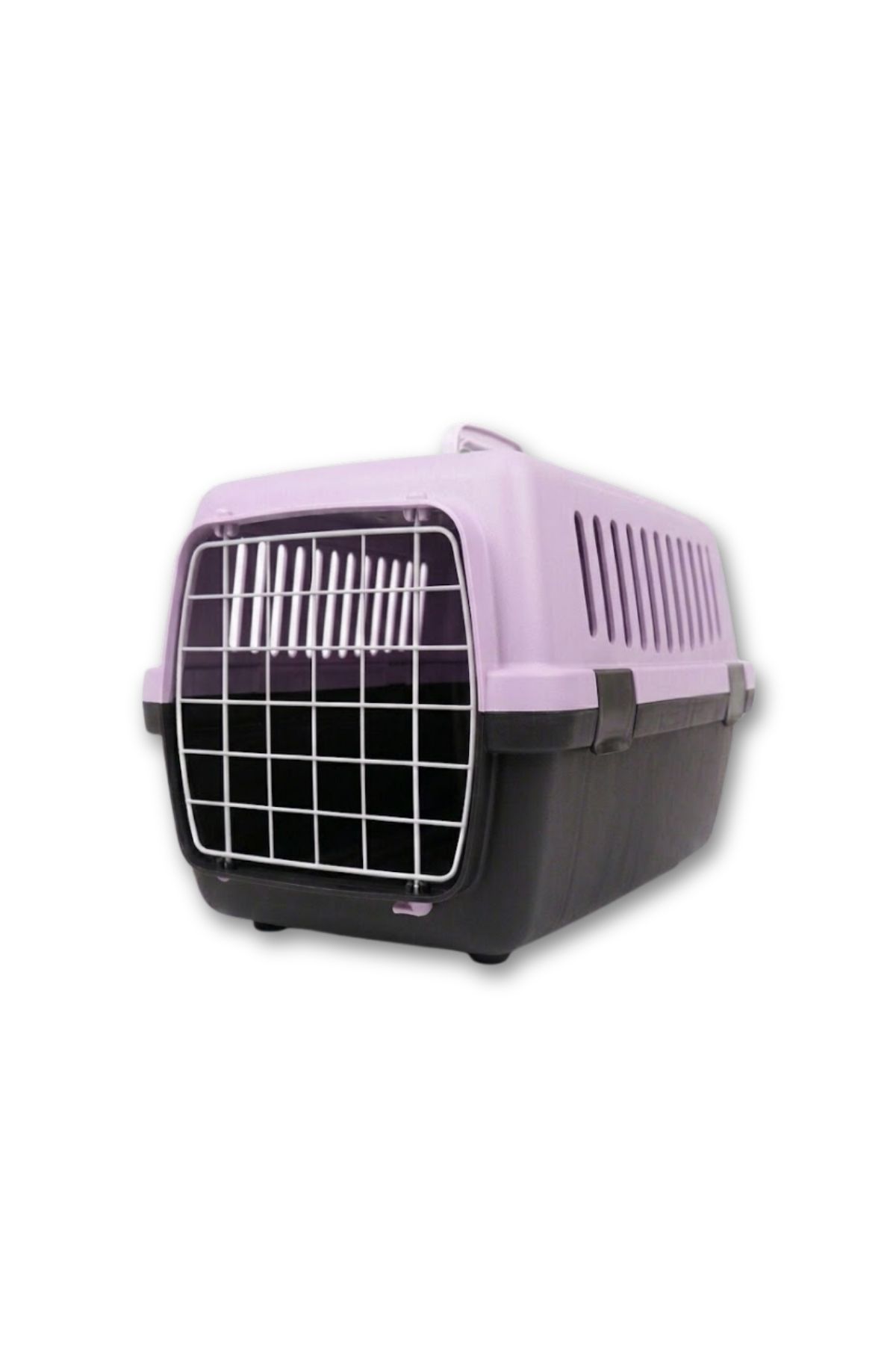 Modern Tasarım Kedi ve Köpek Taşıma Kutusu Küçük Boy - Lila