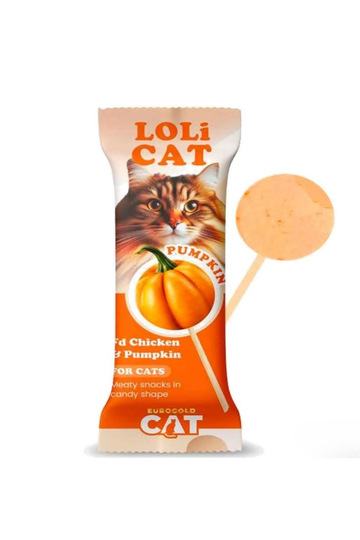 Tavuklu ve Balkabaklı Kedi Ödül Şekeri