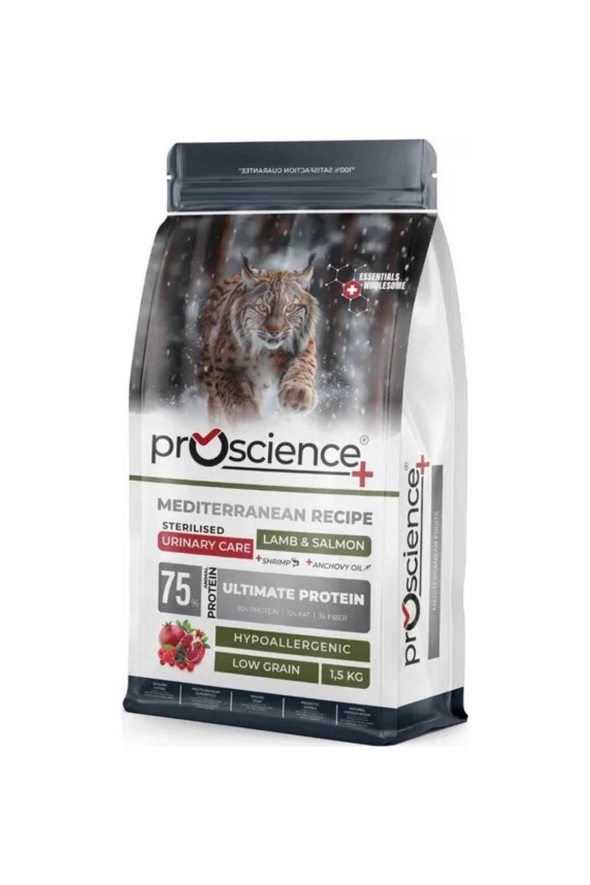 Kuzulu ve Somonlu Kısırlaştırılmış Kedi Maması 1,5 kg