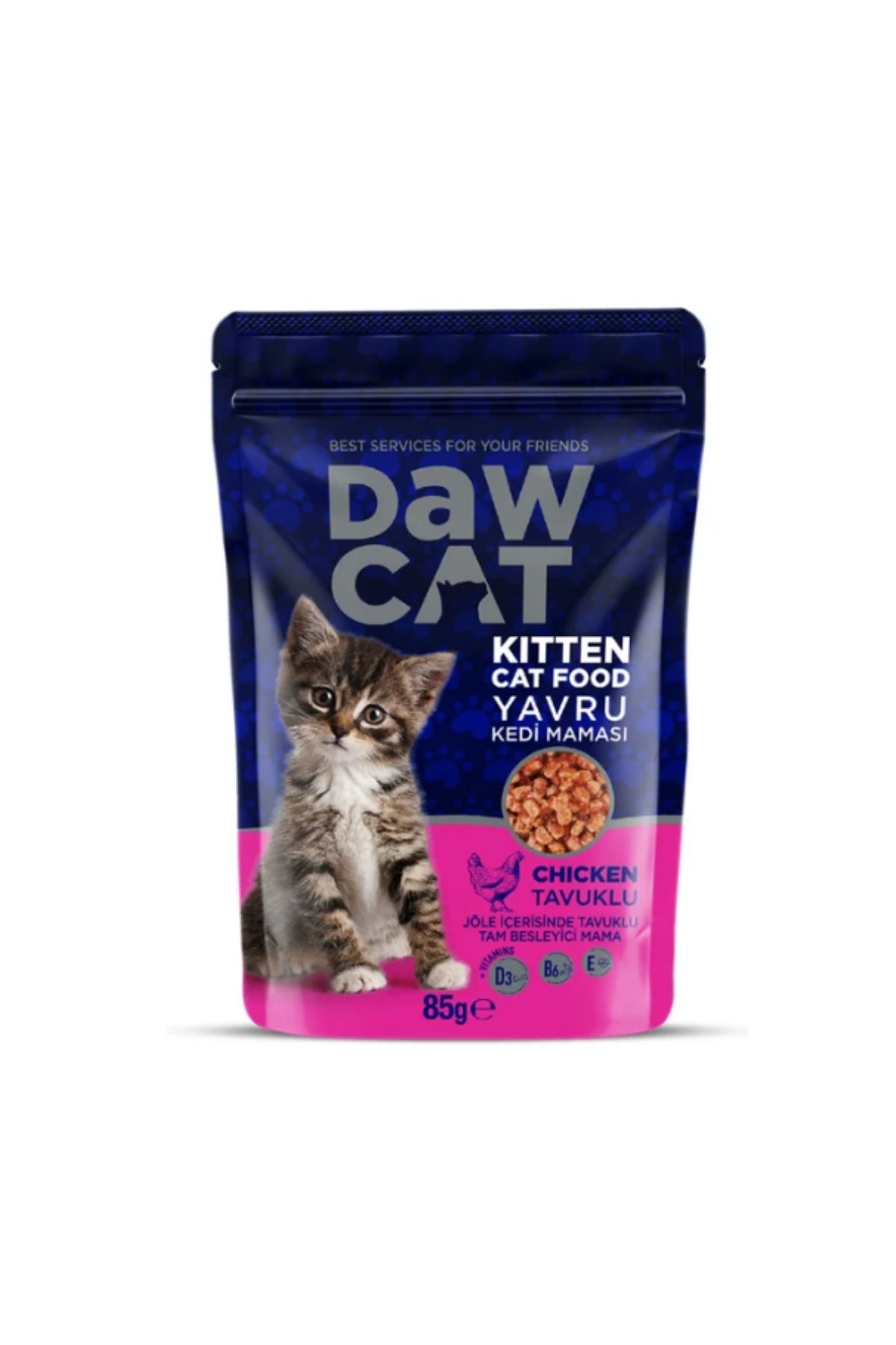 Jöle İçerisinde Kuzu Etli Yetişkin Kedi Maması 85g
