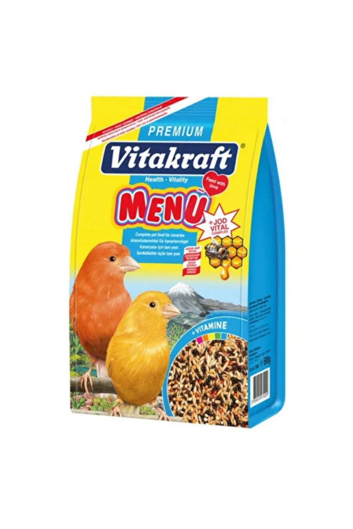 Menü Premium Kanarya Yemi 500 gr