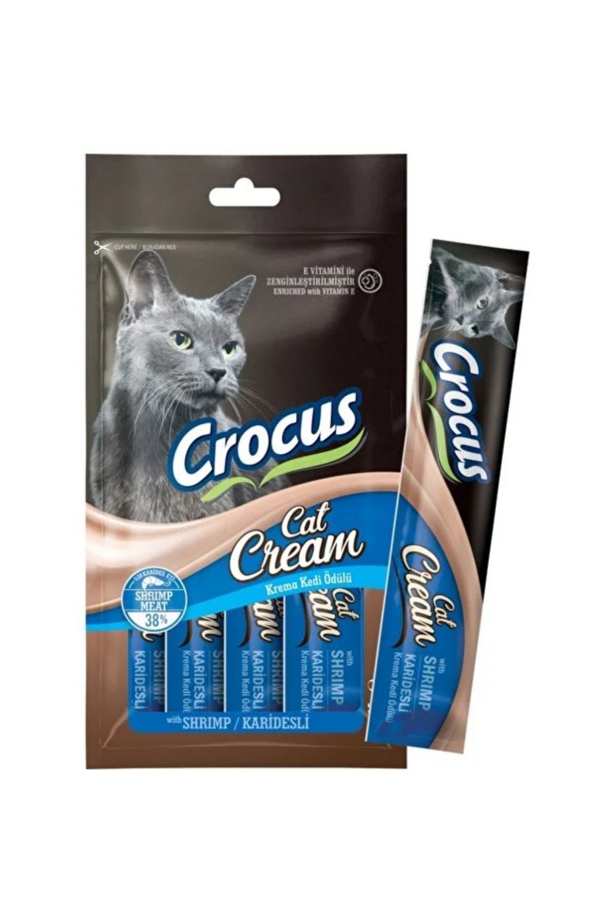 Karidesli Krema Kedi Ödülü 4x15gr