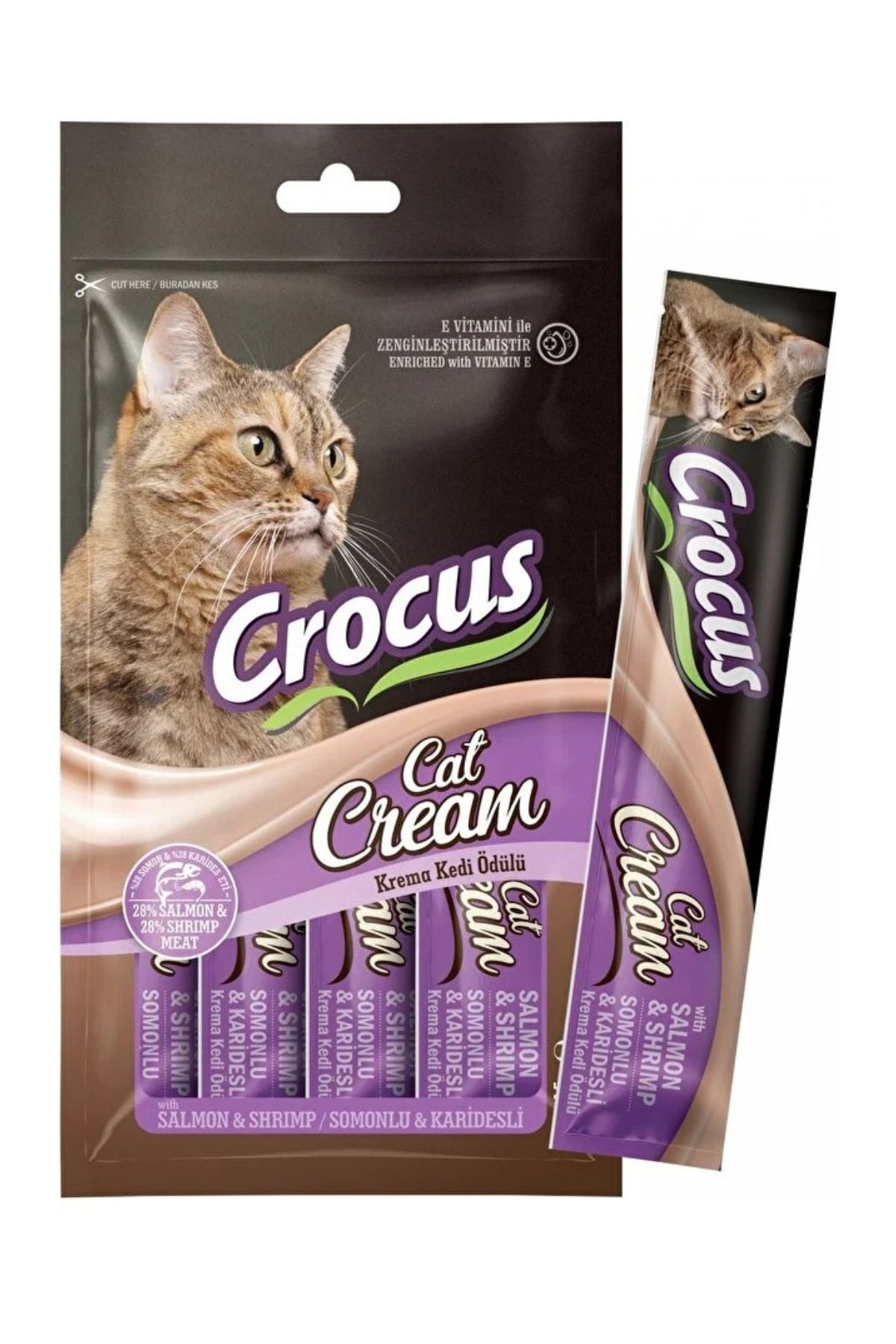 Somonlu Ve Karidesli Krema Kedi Ödülü 4x15 Gr