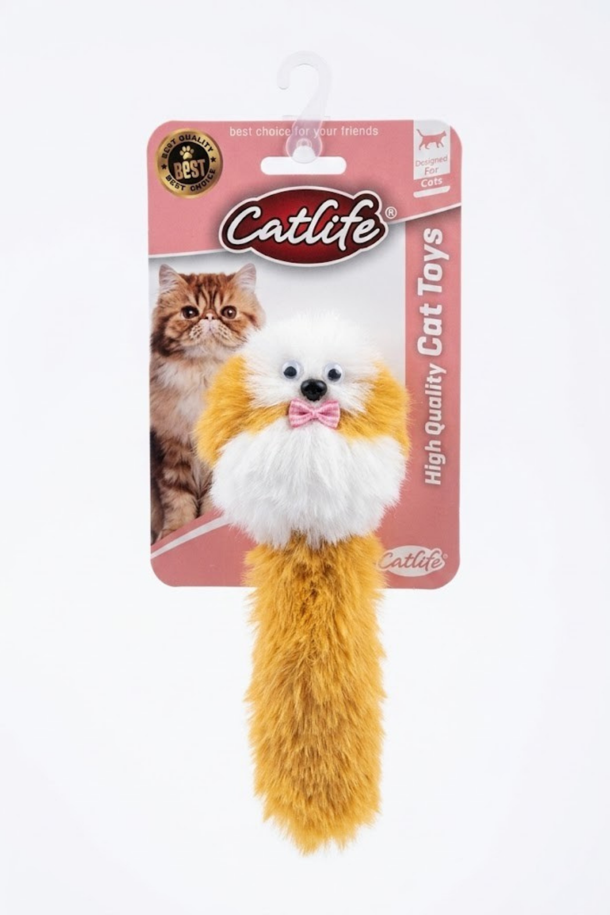 Peluş Kedi Oyuncağı Sarı